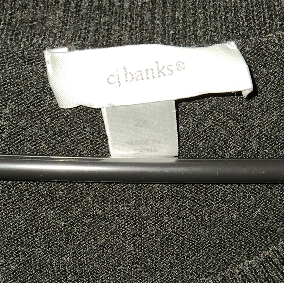 CJ Banks Asymmetrical Sweater - Picture 2 of 2